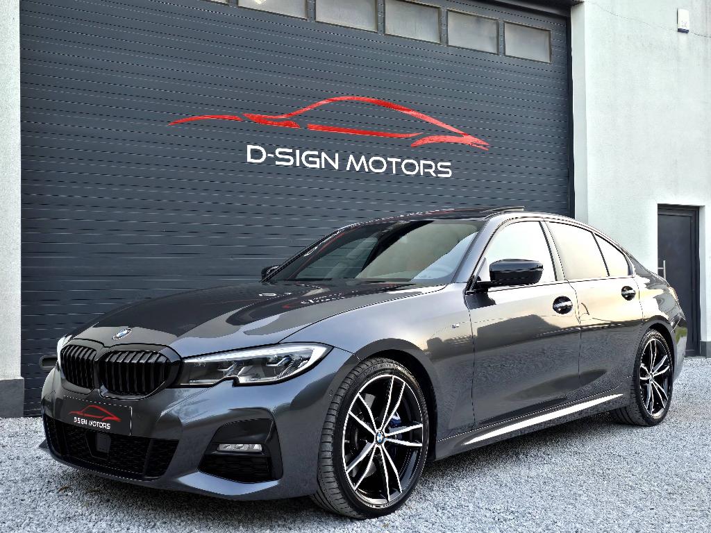 BMW 320i AS (184ch) M SPORT PACK 2019 95.417km GARANTIE !!, Autos, Cuir, Argent ou Gris, Achat, Entreprise