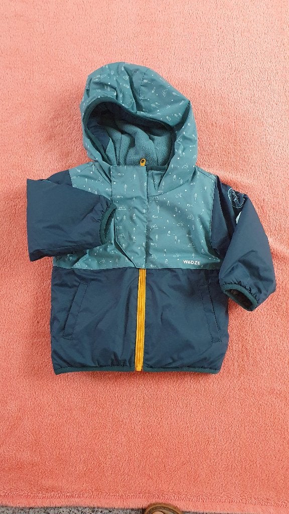 winterjasje baby, Ophalen