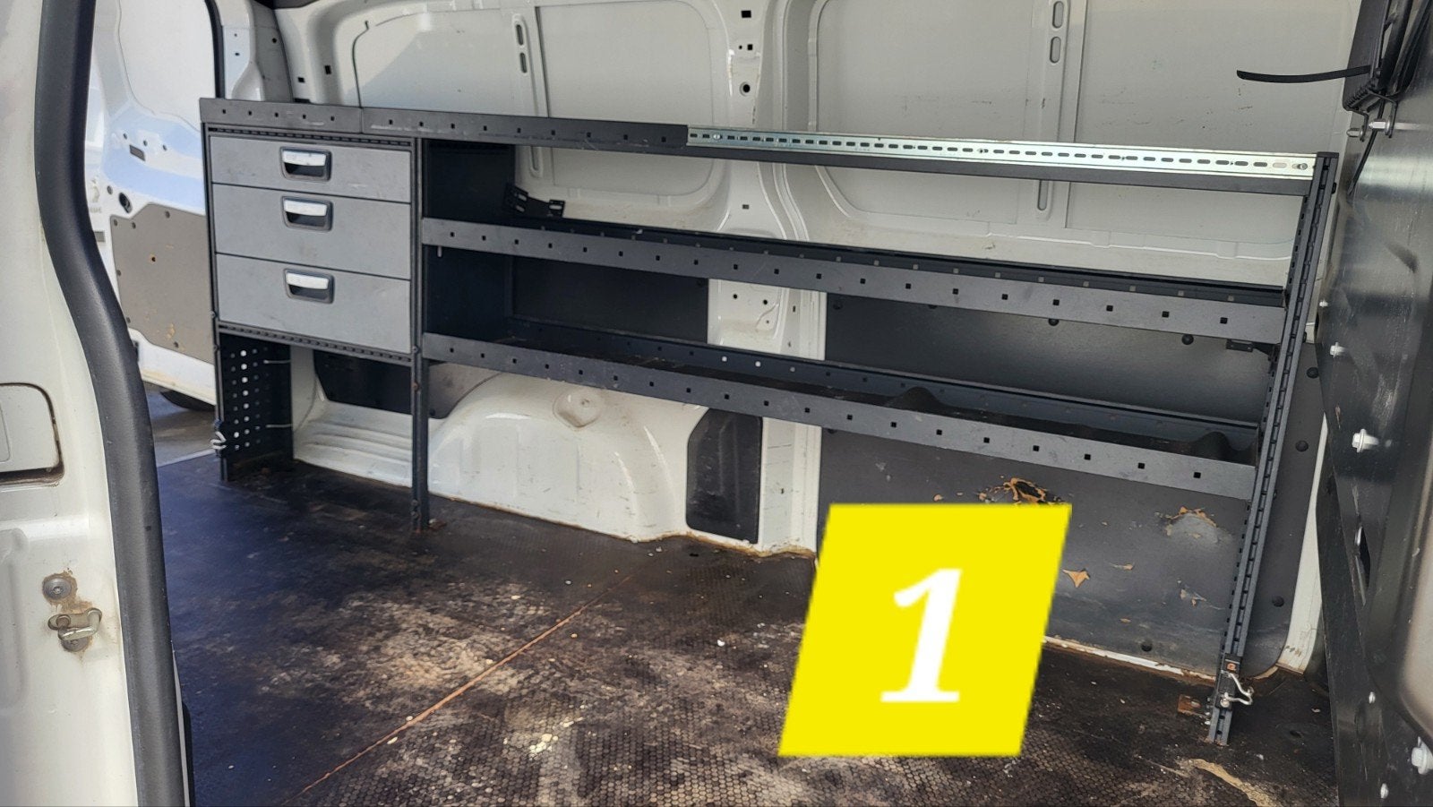 4 lots d'étagères pour camionnettes, Autos : Pièces & Accessoires, Enlèvement, Utilisé, Ford