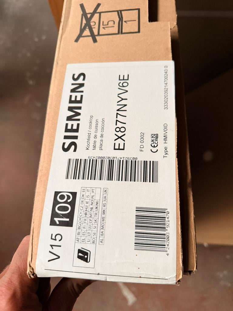 TAQUE INDUCTION SIEMENS NEUVE !!! VALEUR 1200€, Electroménager, Enlèvement, Comme neuf, Induction