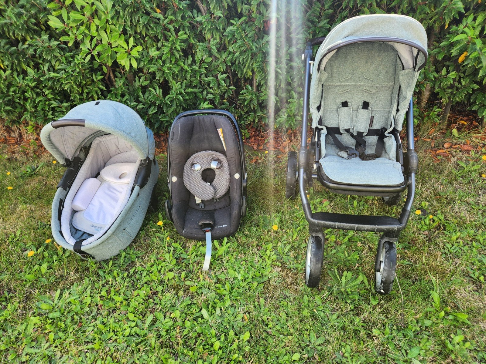 Buggy, Mand, Maxi-cosi 3 in 1, Enlèvement
