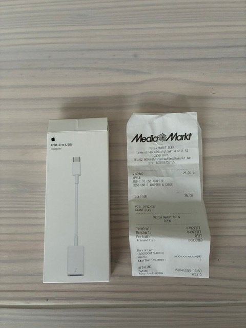 usb c naar usb, Ophalen, USB-C, Nieuw, Apple