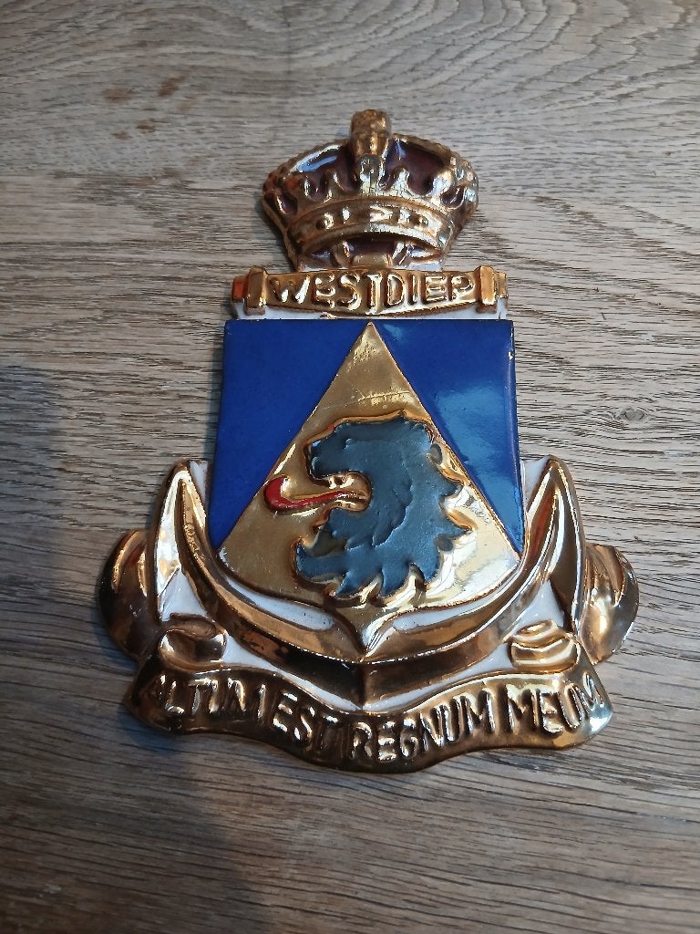 Crest FN Zm  Westdiep, Envoi, Marine, Emblème ou Badge