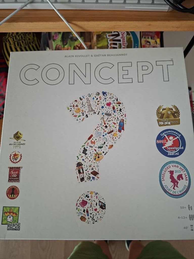 Bordspel Concept, Hobby en Vrije tijd, Drie of vier spelers, Ophalen, Zo goed als nieuw, REPOS production