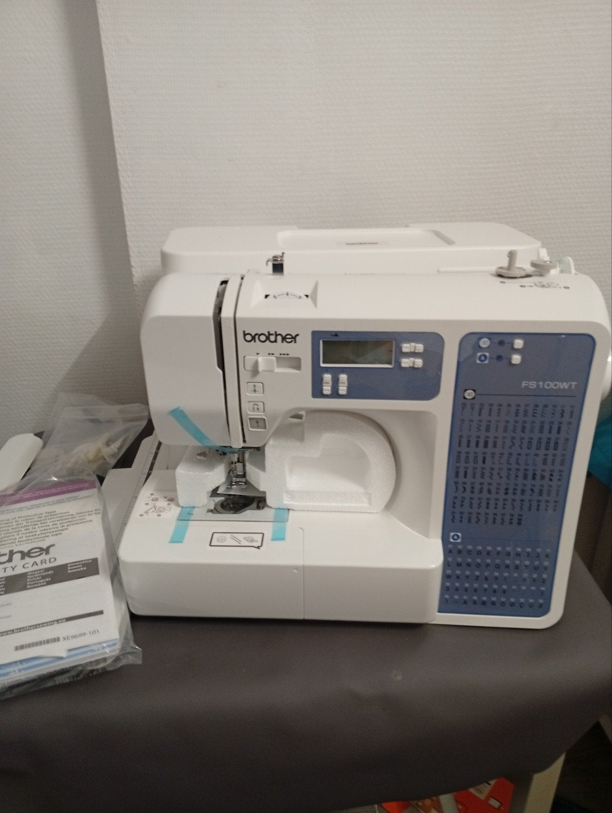 Brother FS100WT naaimachine — NIEUW!!!, Ophalen of Verzenden, Naaimachine, Brother
