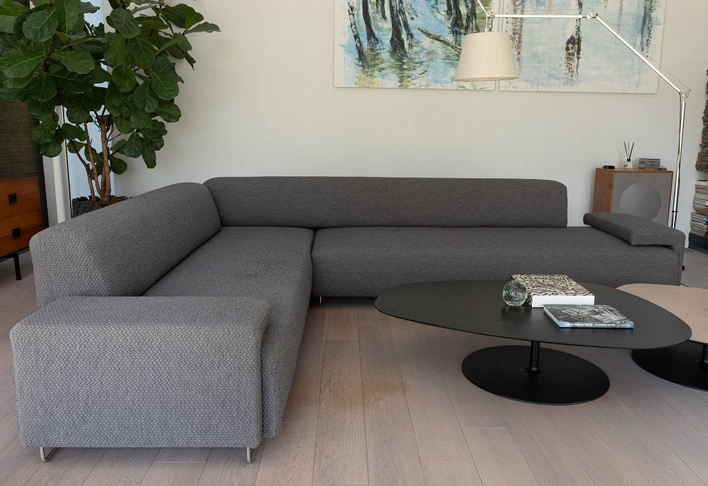 Moroso zetel, Ophalen, Modern design, Hoekbank, 75 tot 100 cm