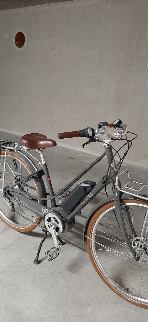 Vintage elektrische fiets... weinig gebruikt, Versnellingen, Zo goed als nieuw, Schijfrem, Ophalen
