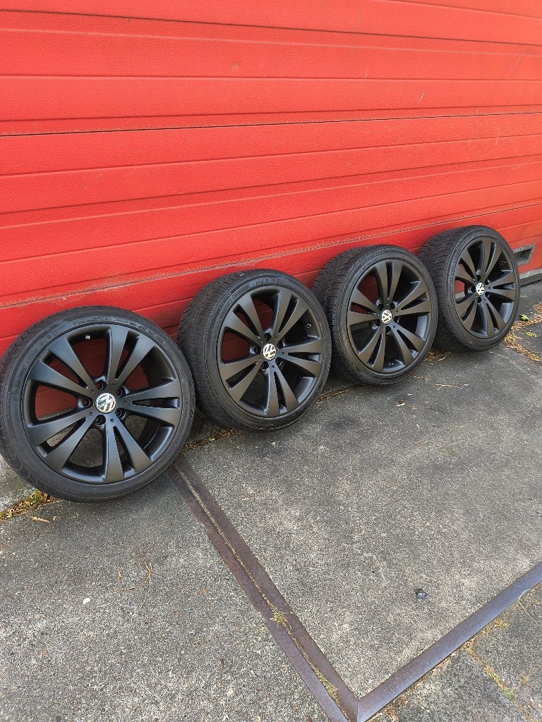 Vw velgen 18 inch 5x112 golf 5 6 7 gti gtd caddy, Auto-onderdelen, Ophalen, Gebruikt, BMW