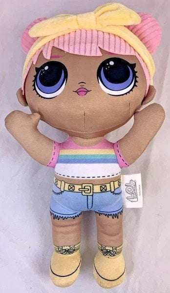 L.O.L. Surprise Dawn Pluche Knuffel Pop 36cm LOL MGA, Kinderen en Baby's, Verzenden, Zo goed als nieuw, Overige typen