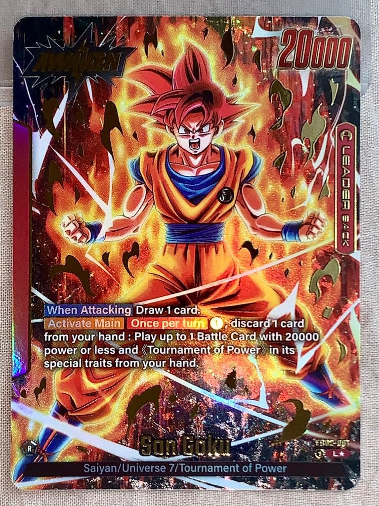 Chef de Son Goku, Enlèvement ou Envoi, Neuf, Cartes en vrac, Foil