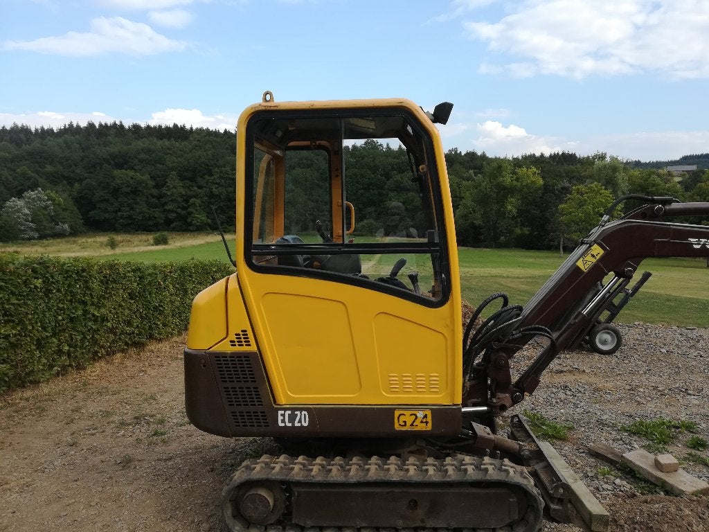 MINI-PELLE VOLVO EC20 XTV 2002, Enlèvement, Excavatrice