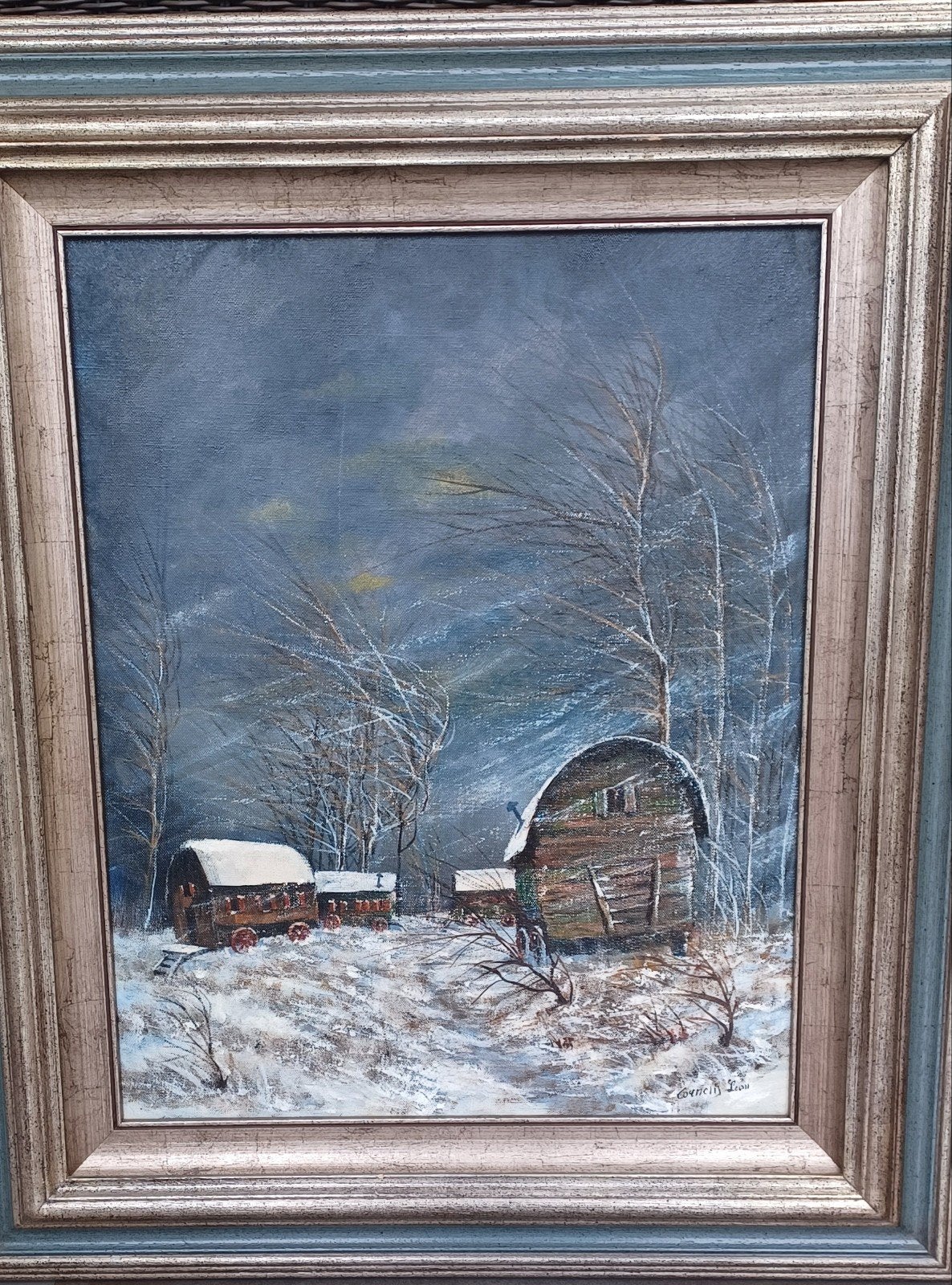 schilderij, Ophalen