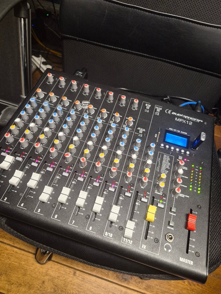 Table de mixage audiophony mpx 12 blouthoud usb effet, Musique & Instruments, Enlèvement, Comme neuf, 10 à 20 canaux