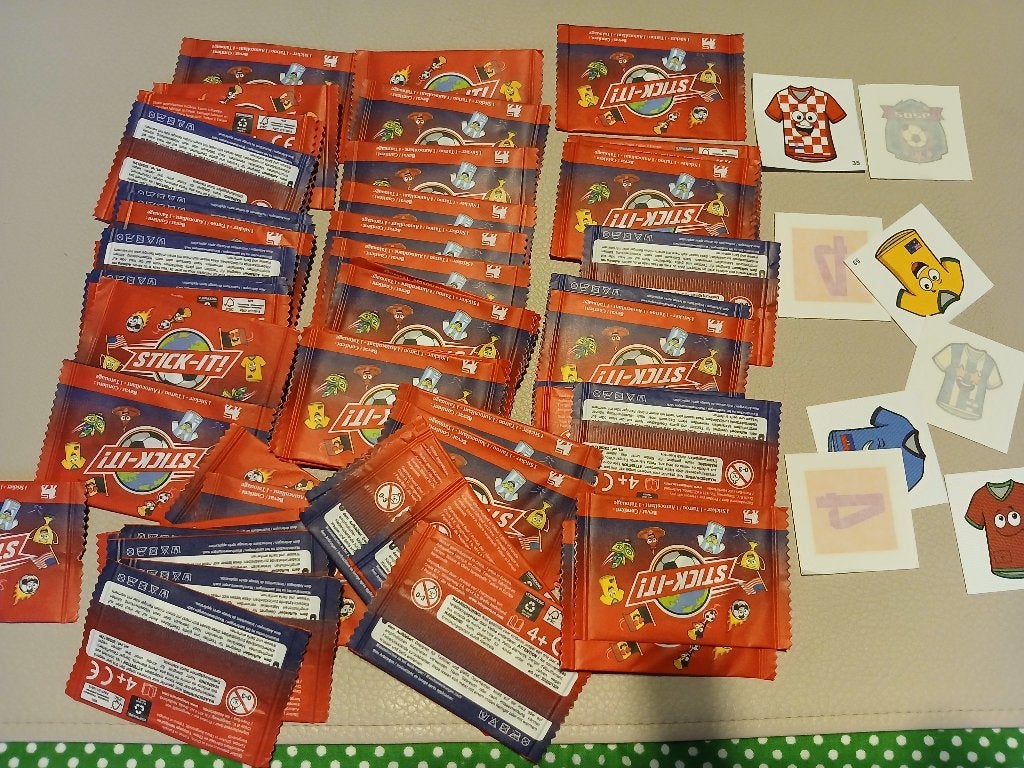 Stick it stickers, Overige supermarkten, Ophalen of Verzenden