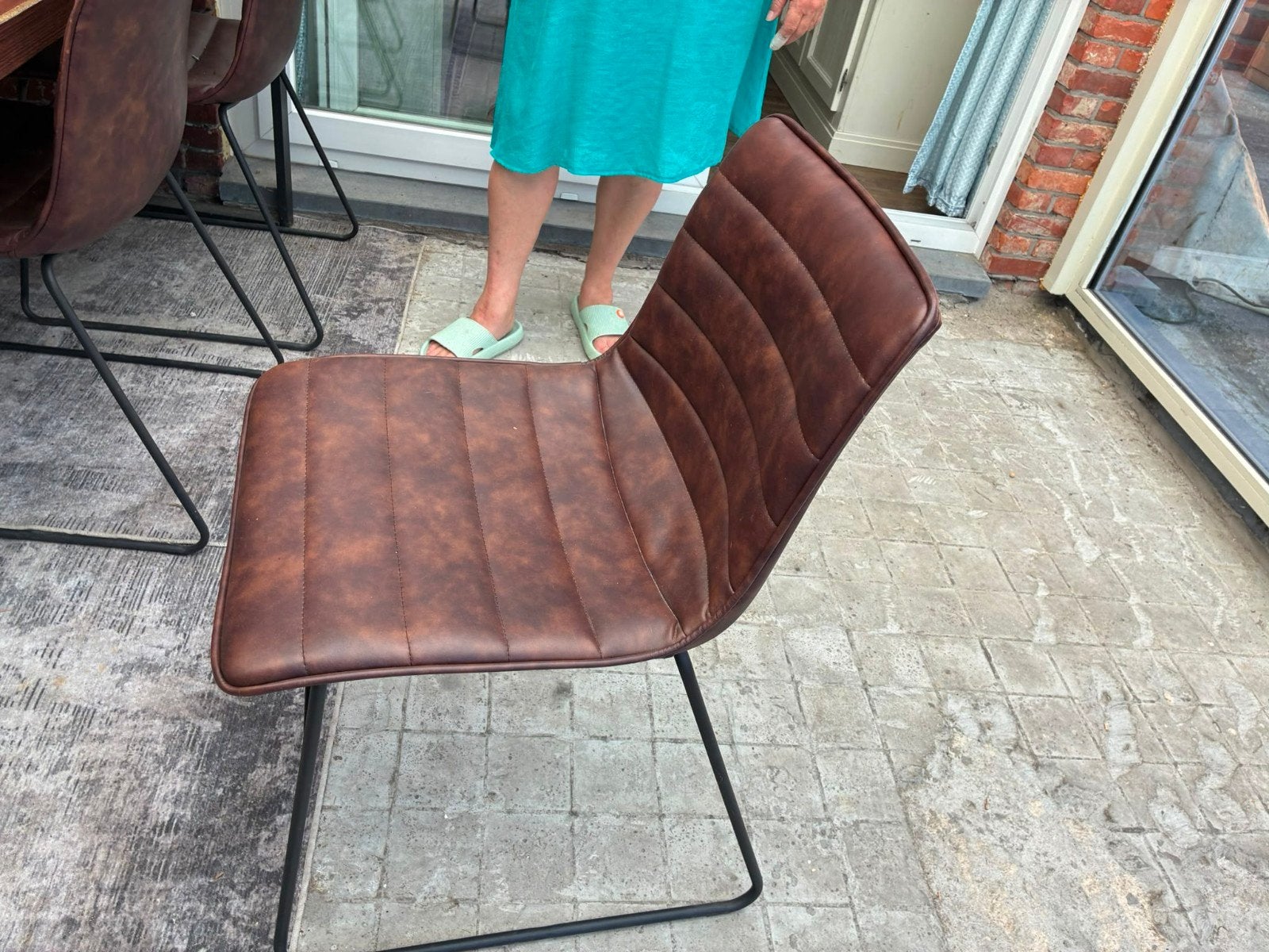 Eetkamer met 6 stoelen, Maison & Meubles, Salles à manger complètes, Enlèvement