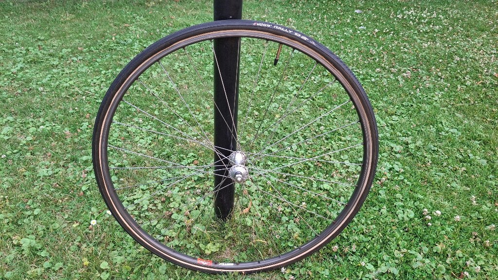 28” Mavic GP4 Campagnolo retro voorwiel racefiets koersfiets, Enlèvement, Utilisé, Roue, Mavic GP4 Campagnolo retro velo voorwiel racefiets koersfiets