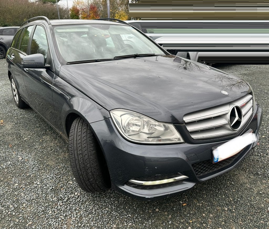 Mercedes-Benz C-Class2.2Diesel Manual/Airco/Leder Euro5 2012, Autos, Cuir, Achat, Boîte manuelle, 5 portes