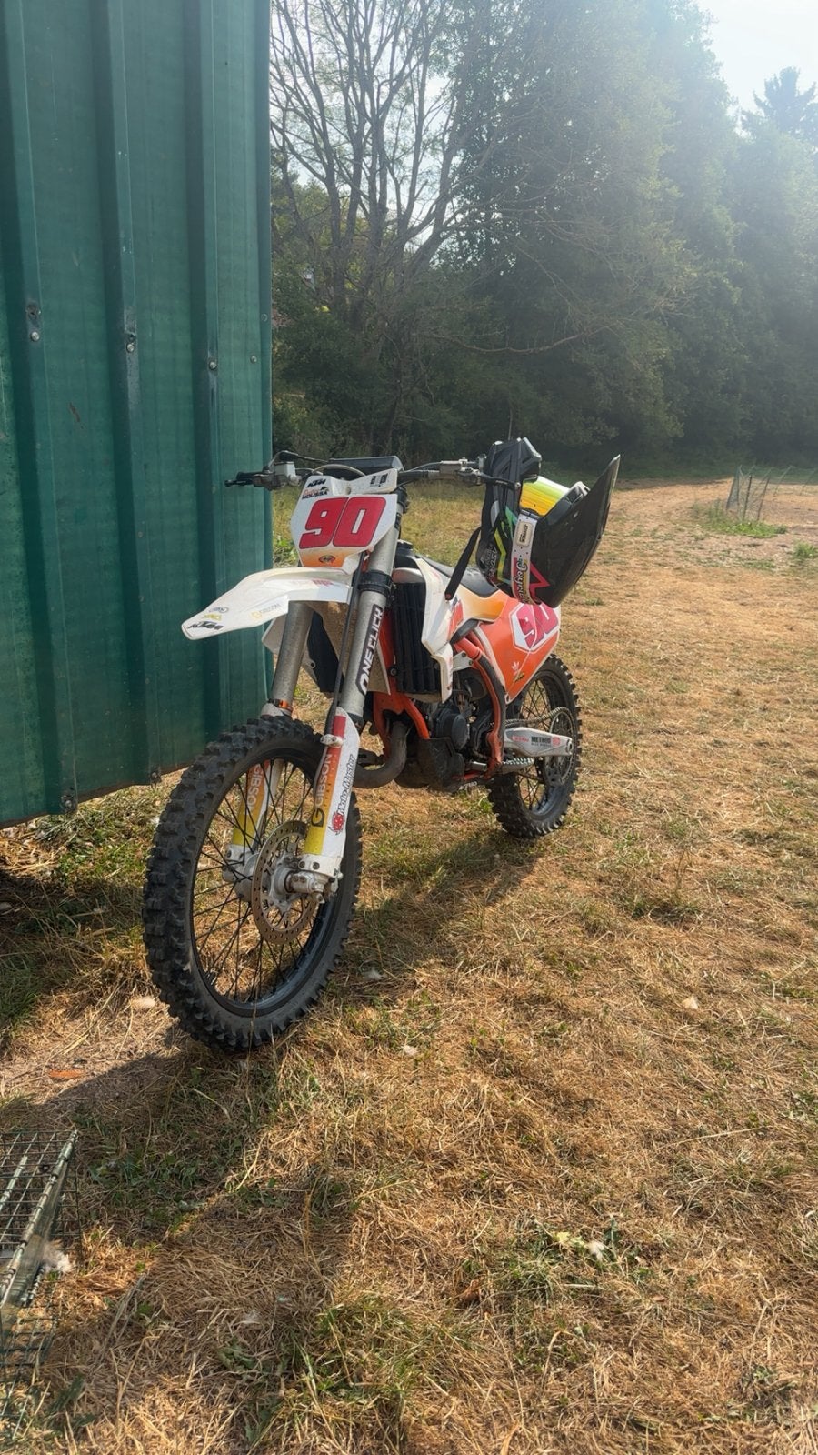 Ktm 150 x, Fietsen en Brommers, Brommers | Crossbrommers, 0 versnellingen, Zo goed als nieuw, 150 cc, Ophalen