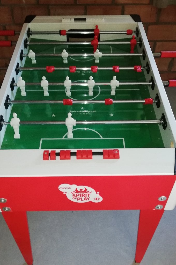Voetbaltafel hoge kwaliteit Coca-Cola, Ophalen, Zo goed als nieuw