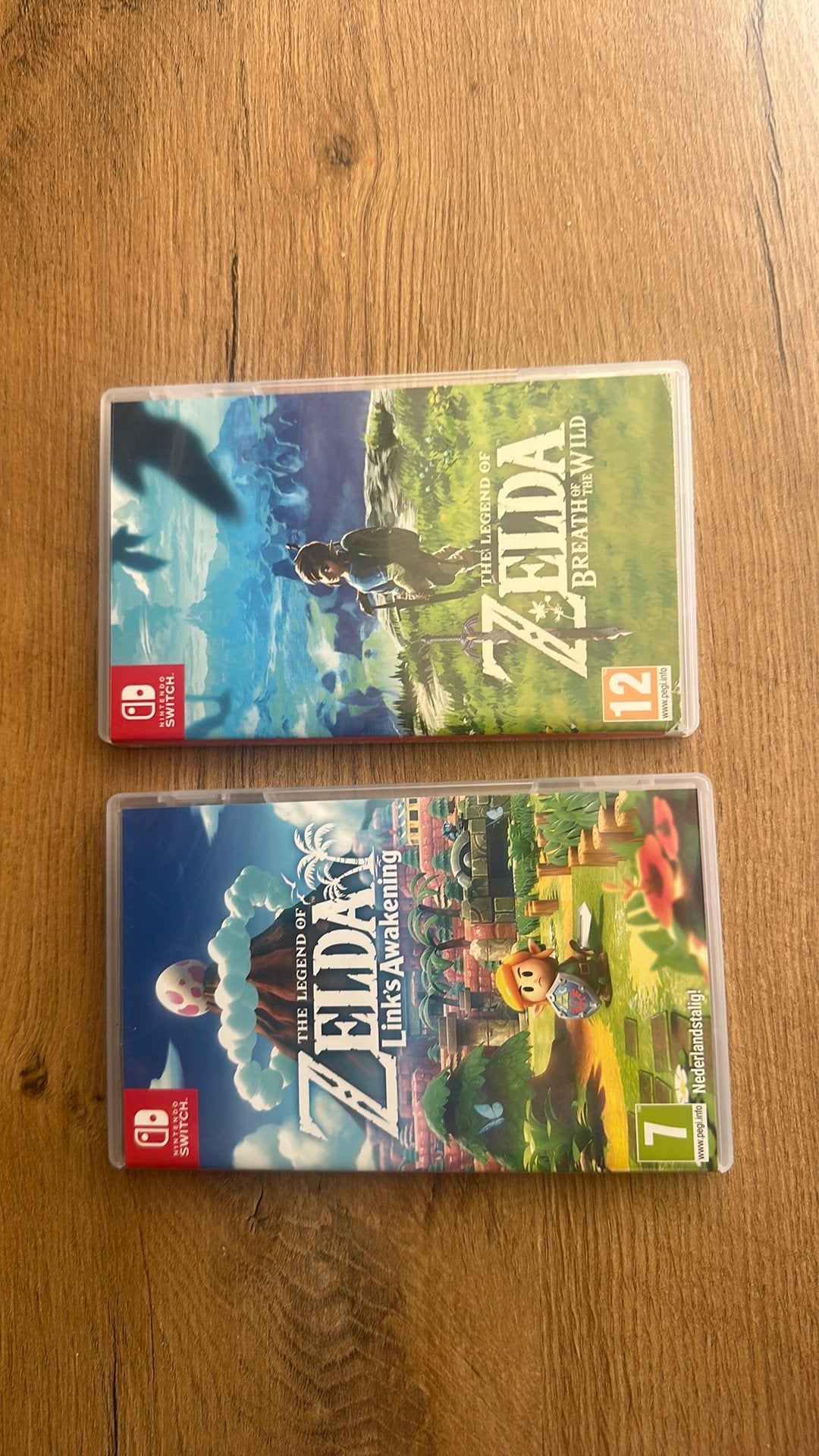 Zelda Breath of the Wild + Zelda Links Awakening, Games en Spelcomputers, 1 speler, Ophalen of Verzenden, Avontuur en Actie, Vanaf 7 jaar