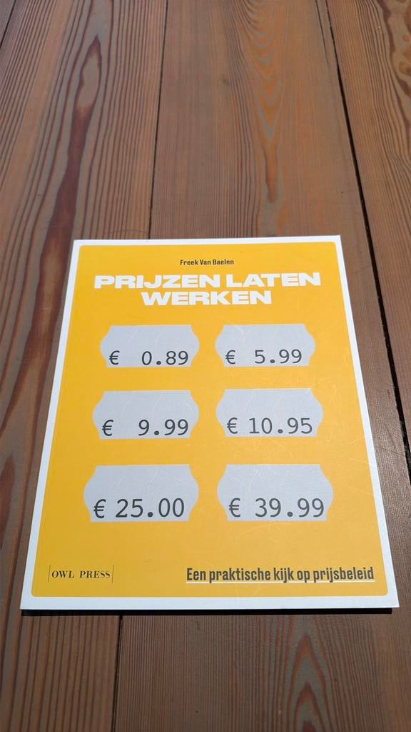 Freek Van Baelen - Prijzen laten werken, Enlèvement ou Envoi, Freek Van Baelen