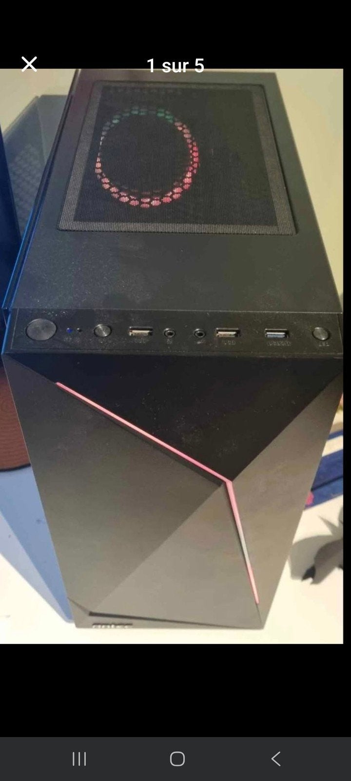 BOITIER GAMING RGB - ANTEC, Computers en Software, Computerbehuizingen