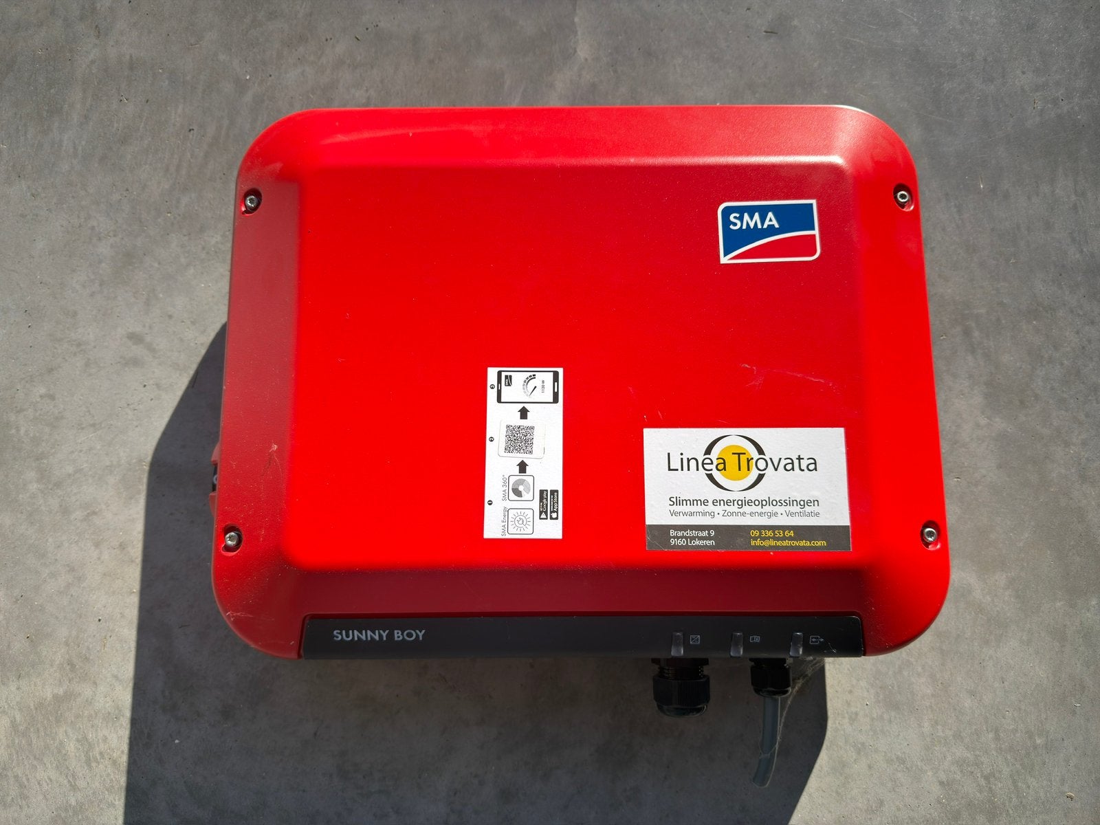 SMA Sunny Boy 2.0 zonnepanelenomvormer, Ophalen, Gebruikt, Overige typen, 200 wattpiek of meer