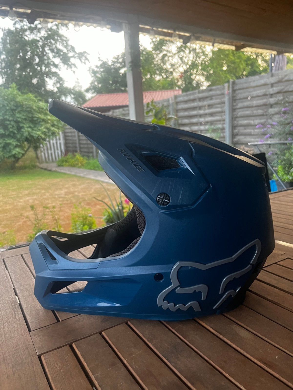 Fox rampage Full face mountainbike helm, Offroadhelm, Dames, XL, Tweedehands
