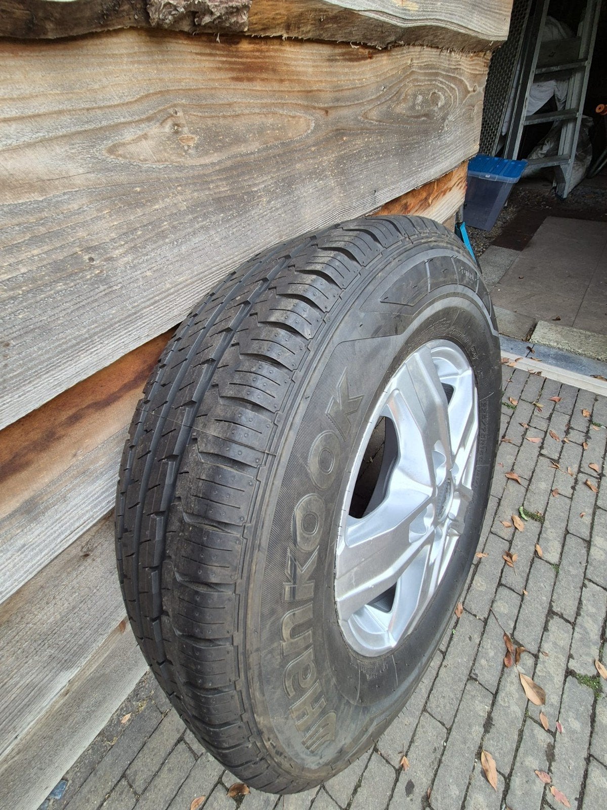 Reservevelg + band 225/75R 16c, Ophalen, Bestelwagen, 16 inch, Banden en Velgen