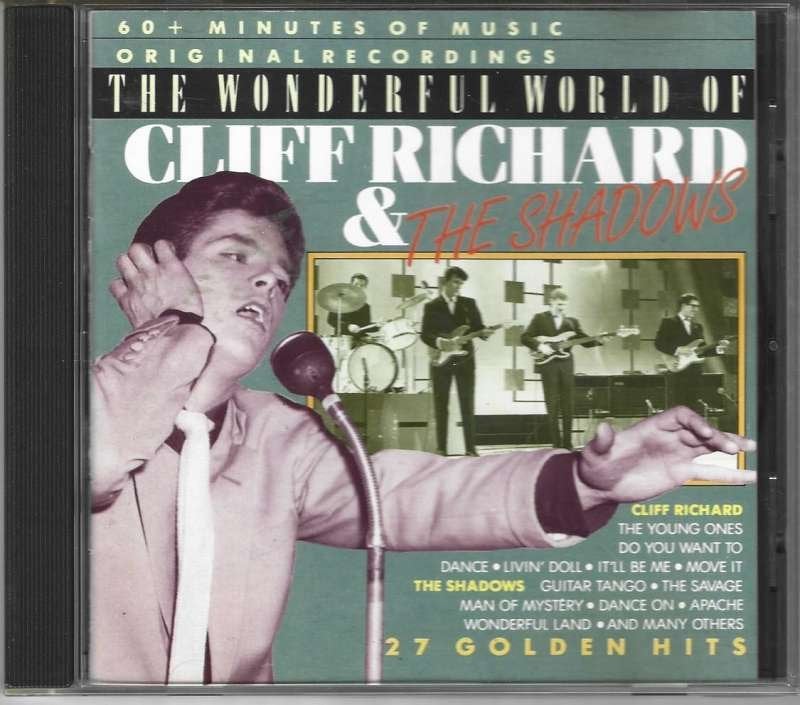 CD The Wonderful World Of Cliff Richard & The Shadows, Rock, Enlèvement ou Envoi, Comme neuf, Album