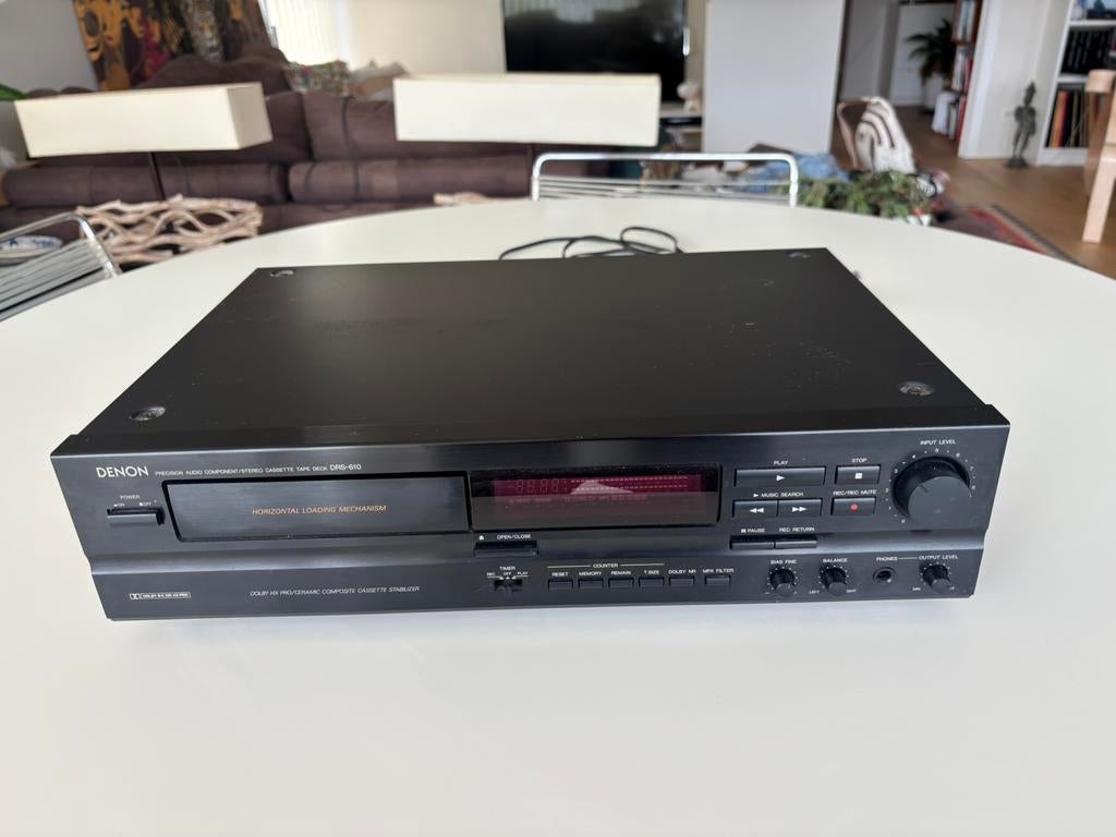 DENON DRS-610 – lecteur/enregistreur cassette hi-fi vintage, TV, Hi-fi & Vidéo, Enlèvement, Utilisé, Autres marques