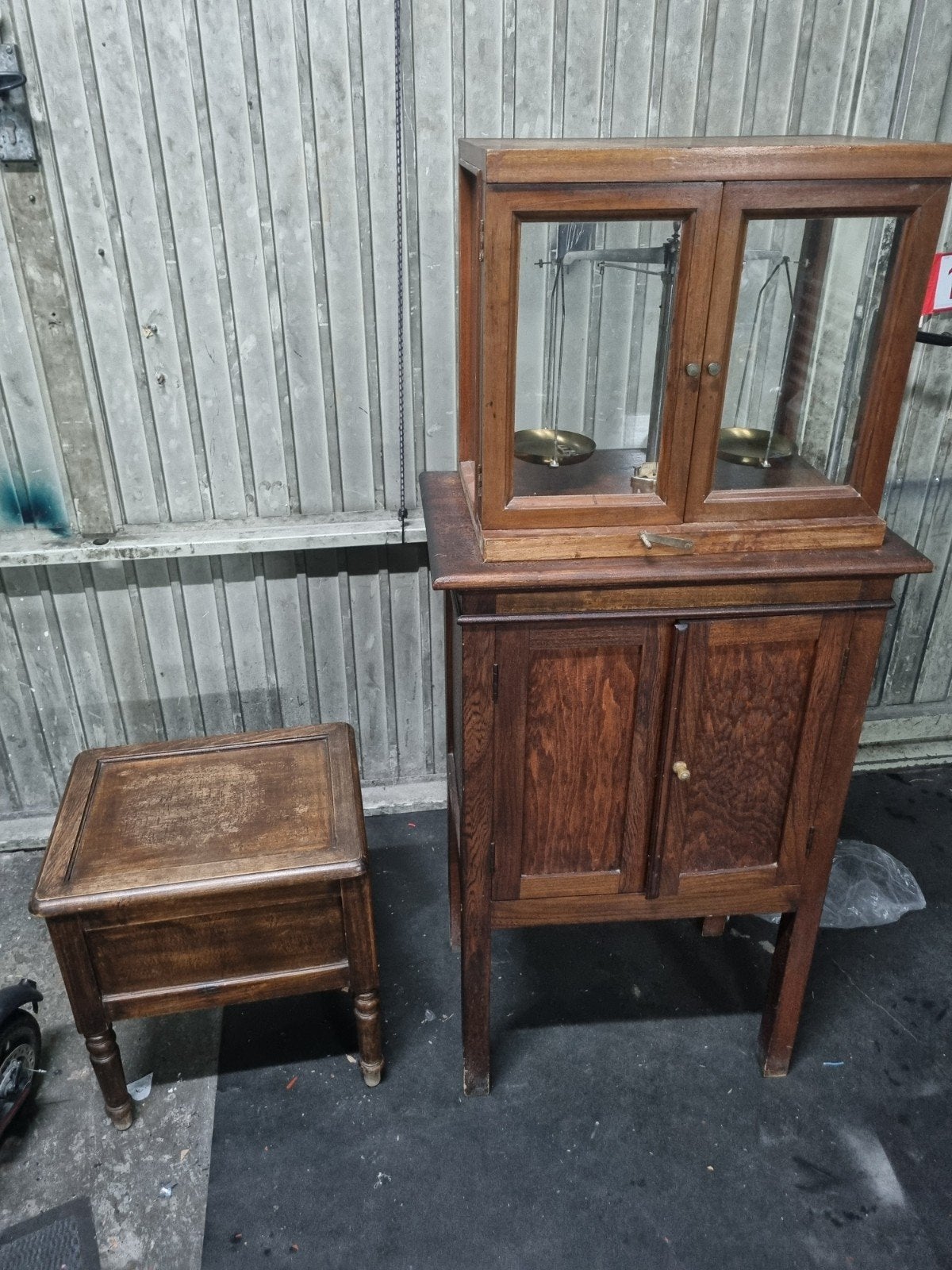 Ensemble meuble vintage, Antiquités & Art, Antiquités | Meubles | Armoires, Enlèvement