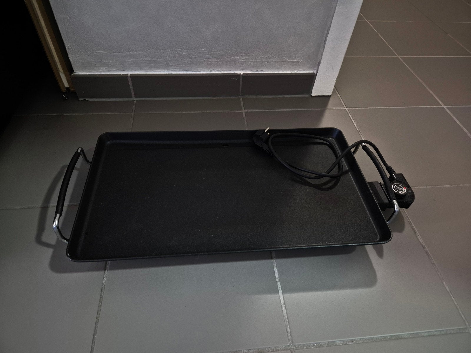 grill plaat, Ophalen of Verzenden, Zo goed als nieuw