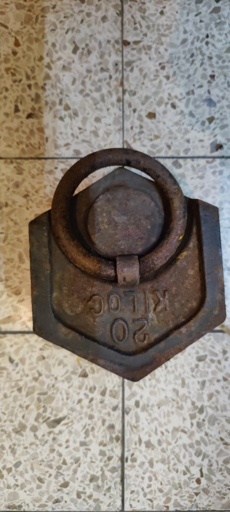Poids 20 kg pour bascule, Enlèvement