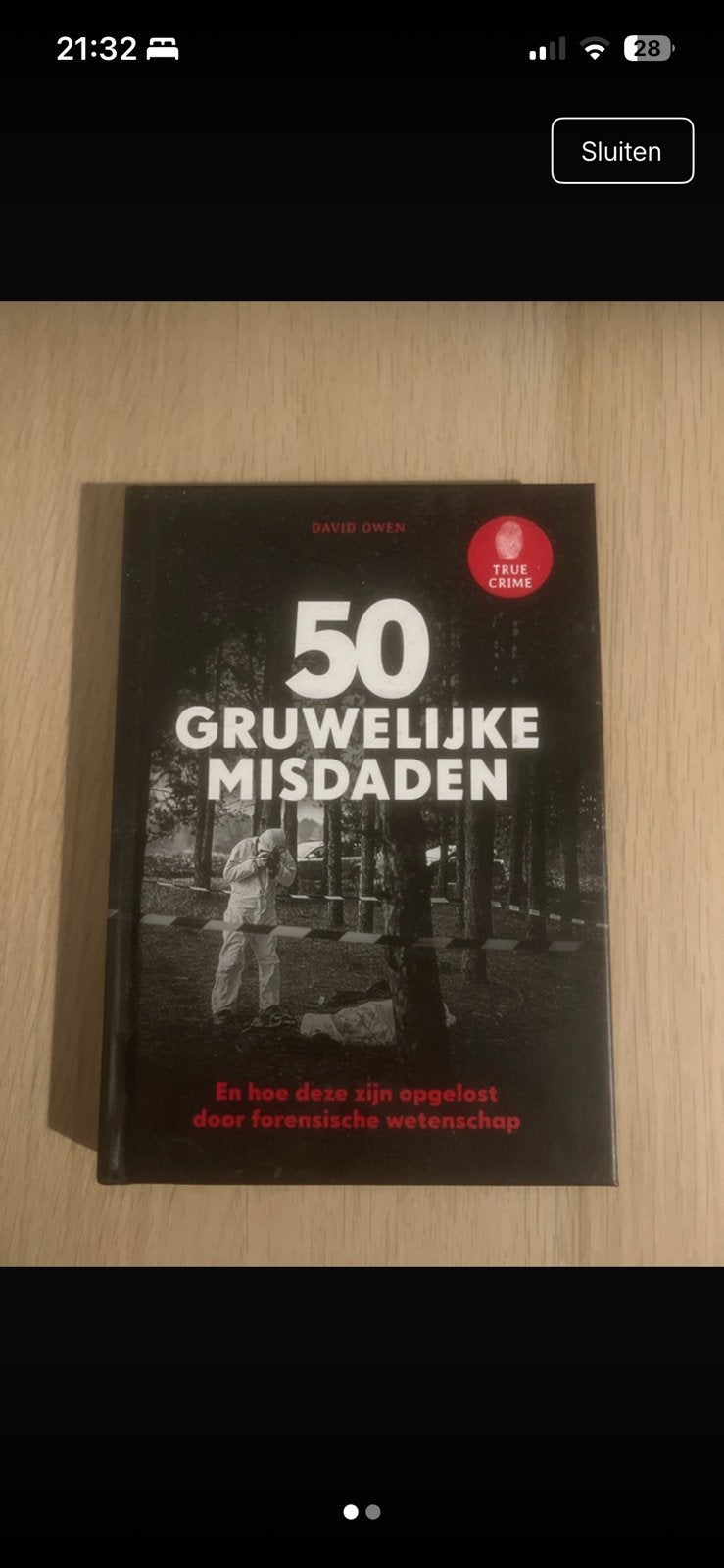 50 gruwelijke misdaden, Boeken, Thrillers, Ophalen, Nieuw