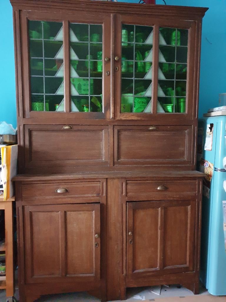 Armoire, armoire de cuisine, armoire de buffet, 100 à 150 cm, Enlèvement, Utilisé, 200 cm ou plus