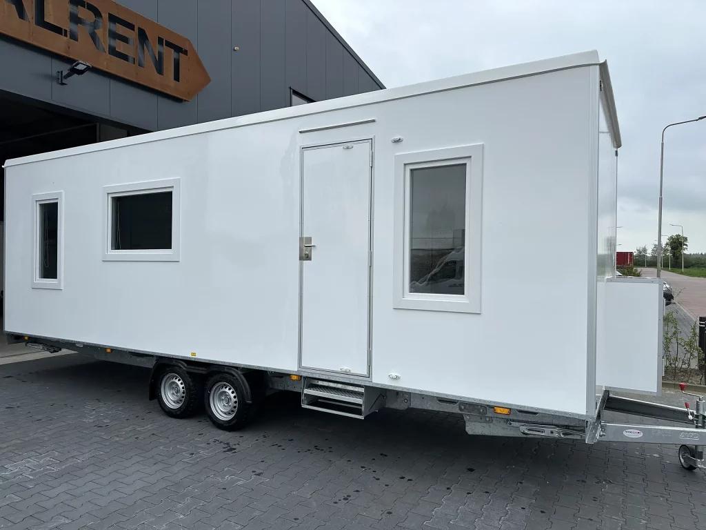 Te koop huur lease mobiele woonunit woon unis zgan, Ophalen, Zo goed als nieuw