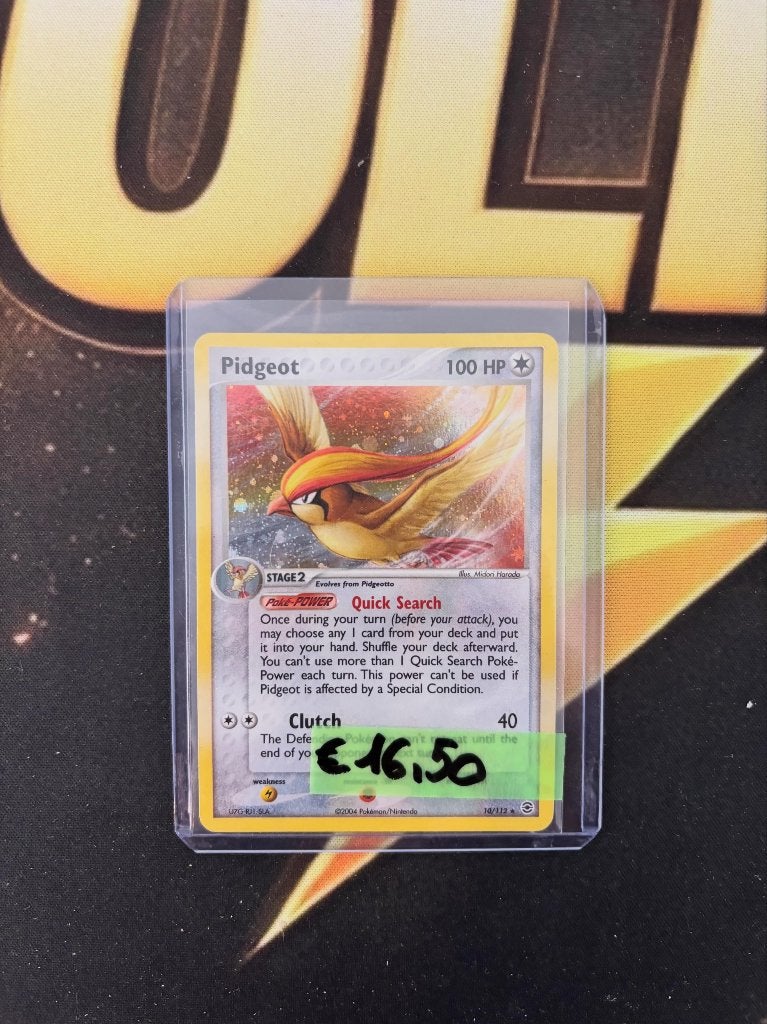 Pidgeot (FL 10), Ophalen of Verzenden, Zo goed als nieuw, Losse kaart
