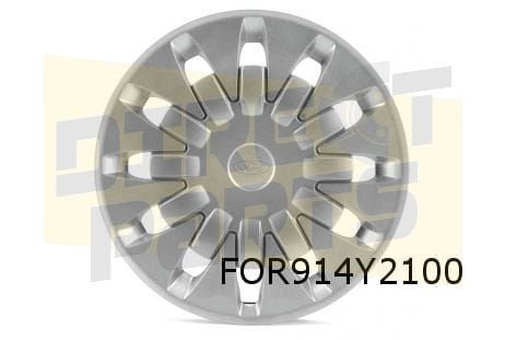 Ford Fiesta VI Wieldop 14'' (zilver) Origineel! 1755897, Neuf, -, -, -