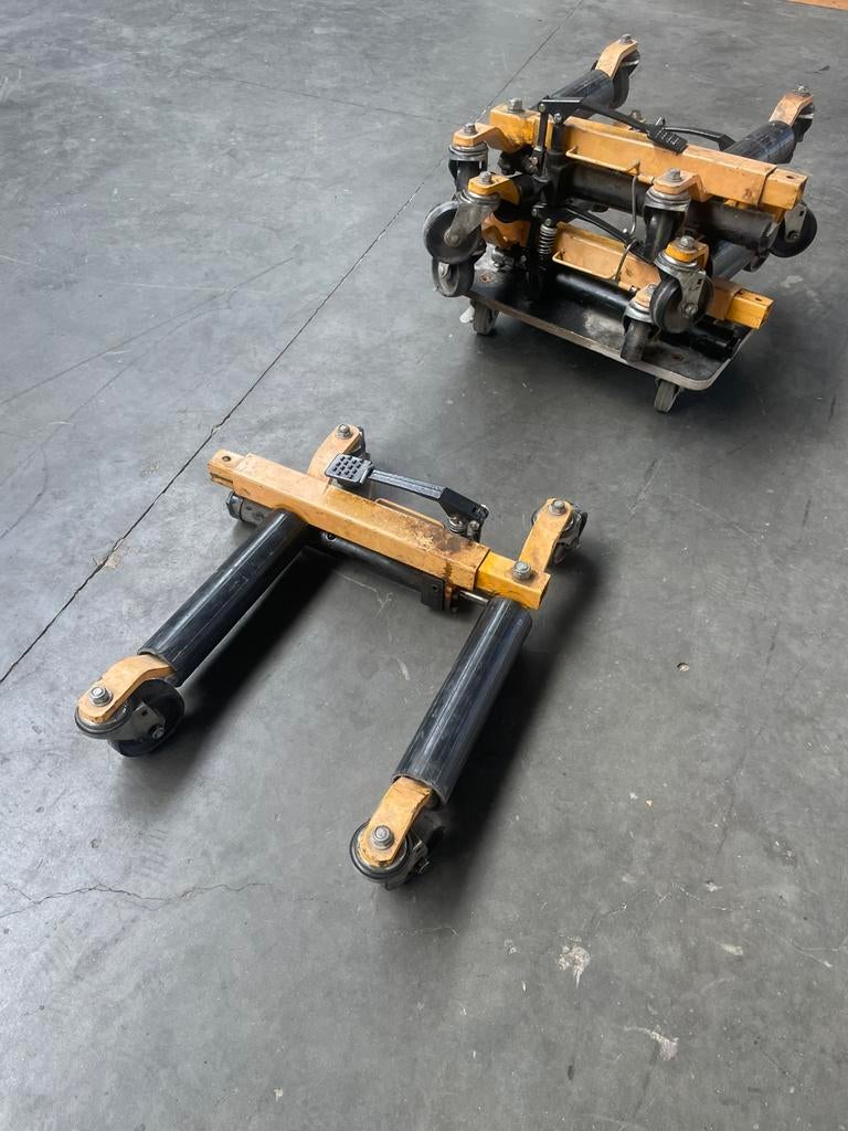 4 automover mover voor autos car dolly, Enlèvement, Utilisé