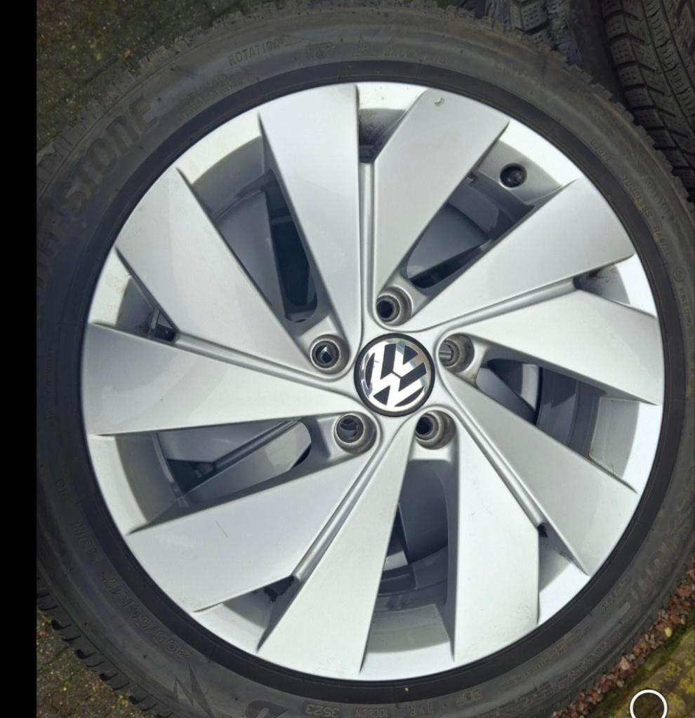 17 inch golf 5 6 7 r-line gti gte gtd caddy 5x112, Auto-onderdelen, Banden en Velgen, Ophalen, Gebruikt, Banden en Velgen, 17 inch