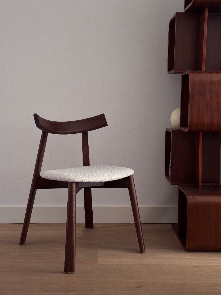 P'Chair boucle Design stoelen set 4/6/8 stuks NIEUW, Bruin, Nieuw, Ophalen of Verzenden, Vijf, Zes of meer stoelen