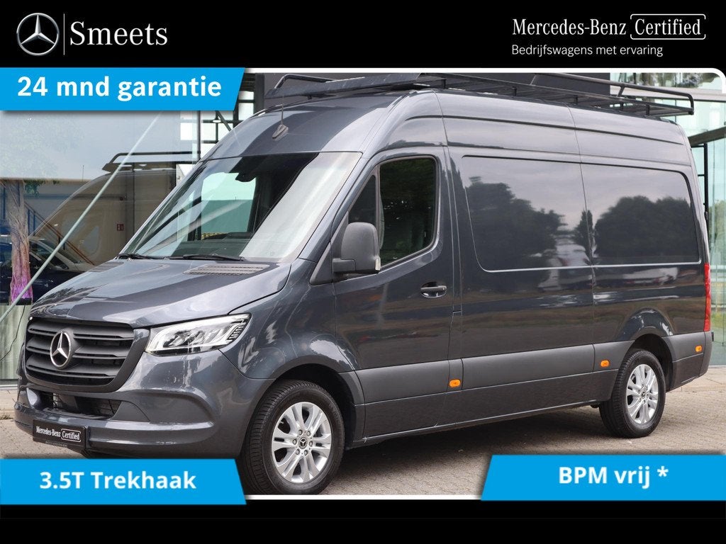 Mercedes-Benz Sprinter 317 CDI L2H2 IMPERIAAL 3.5T TREKHAAK, Auto's, 4 deurs, Gebruikt, Euro 6, 4 cilinders