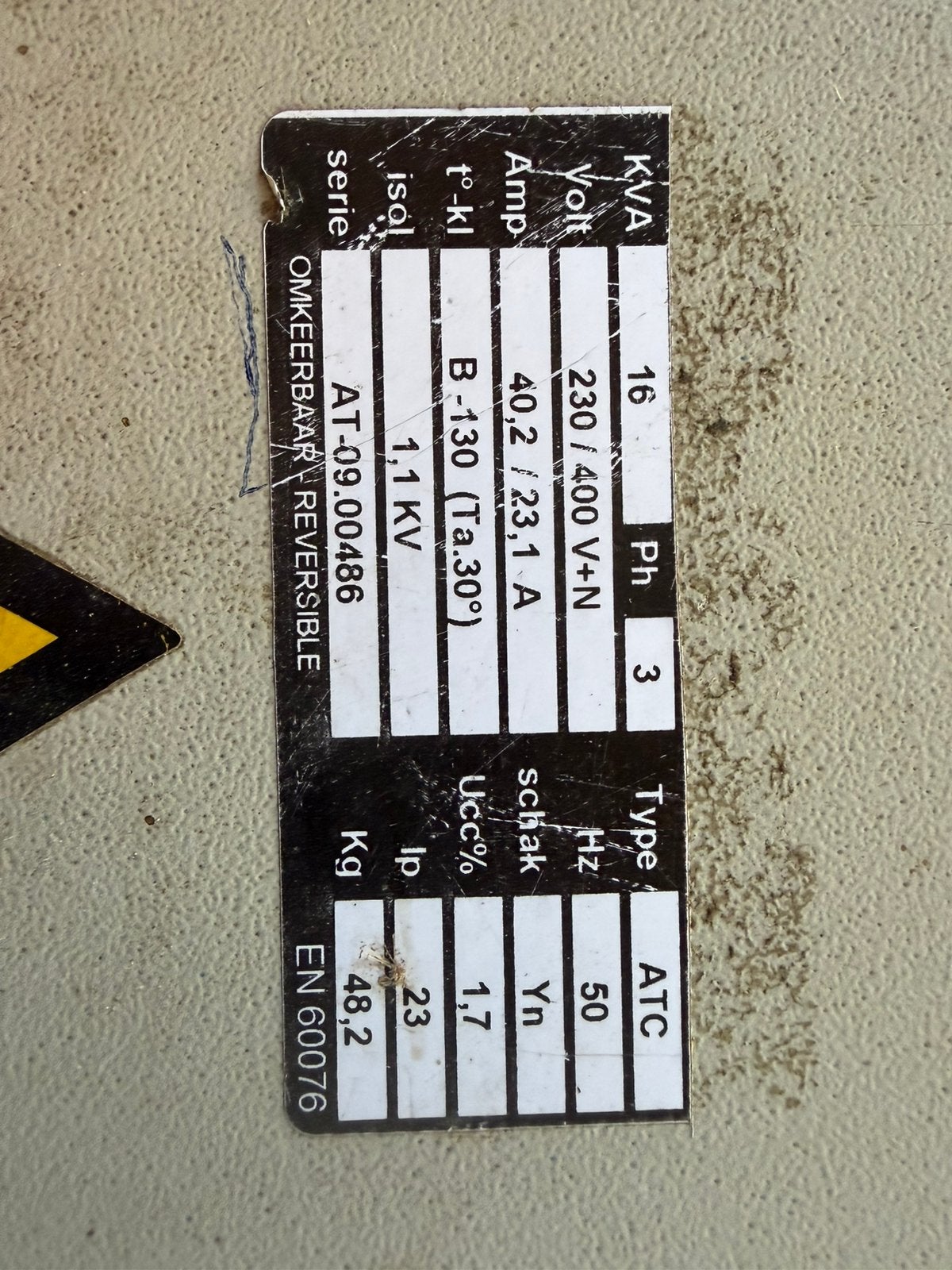 Transfo 230 v naar 400v, Verzamelen, Ophalen of Verzenden, Gebruikt