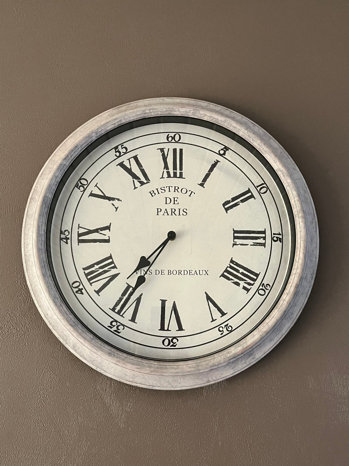 Cloche, Enlèvement, Comme neuf, Analogique, Horloge murale