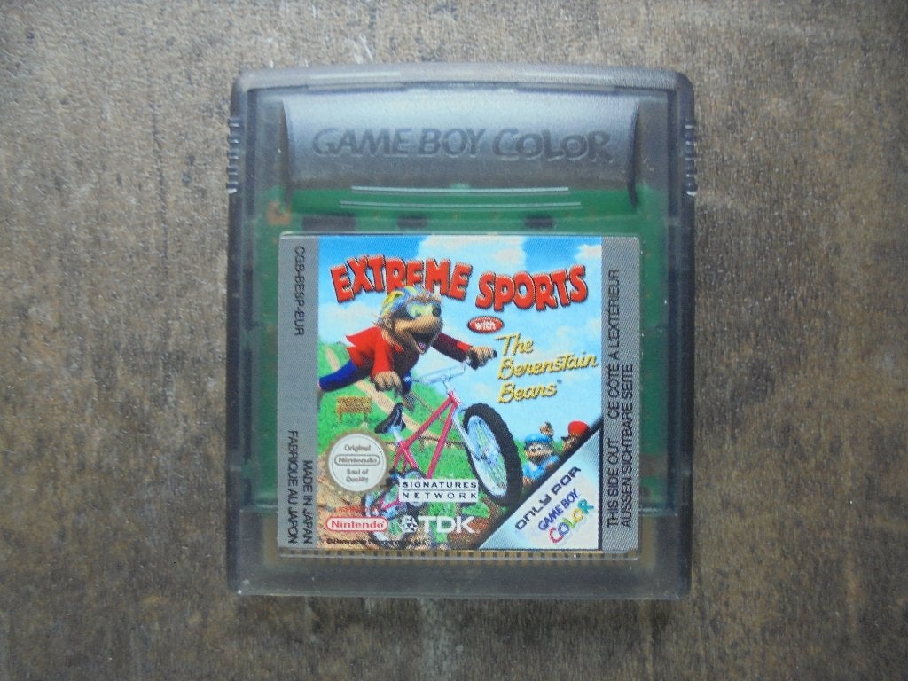 Extreme Sports Berenstain Bears v Game Boy Color (ziefoto's), Consoles de jeu & Jeux vidéo, Jeux | Nintendo Game Boy, Enlèvement ou Envoi