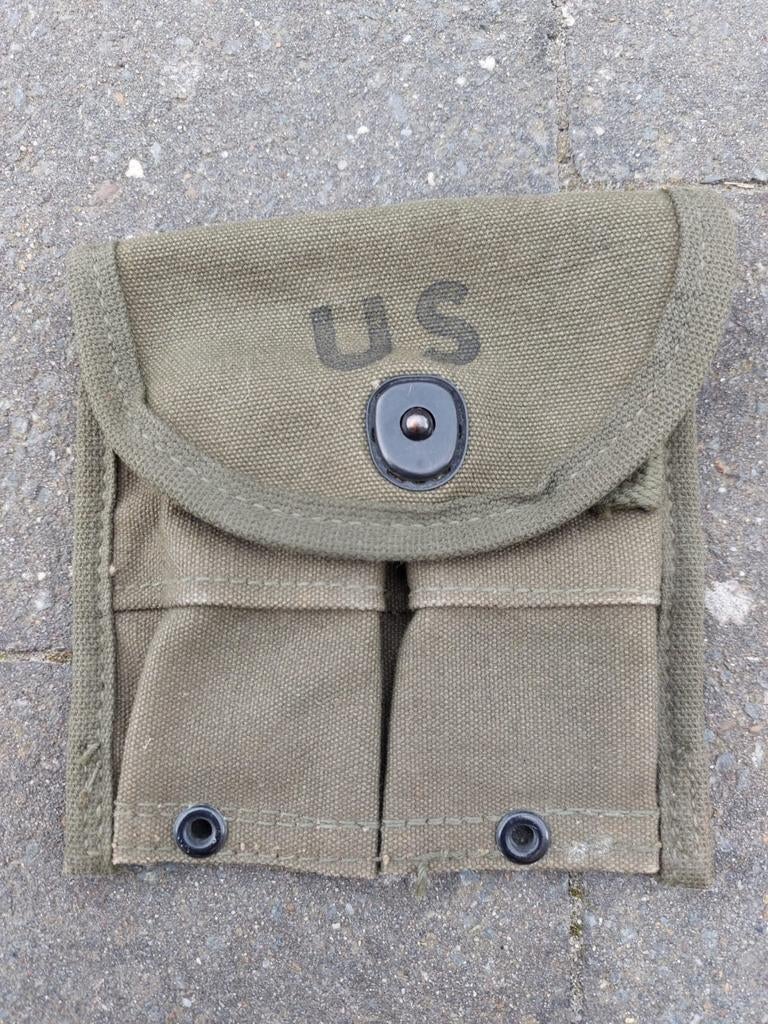 US Army Korean war M1 carbine pouch, Ophalen of Verzenden, Landmacht, Kleding of Schoenen