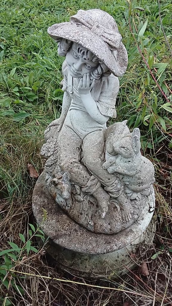 Statue de jardin à pied, Enlèvement, Utilisé, Humain