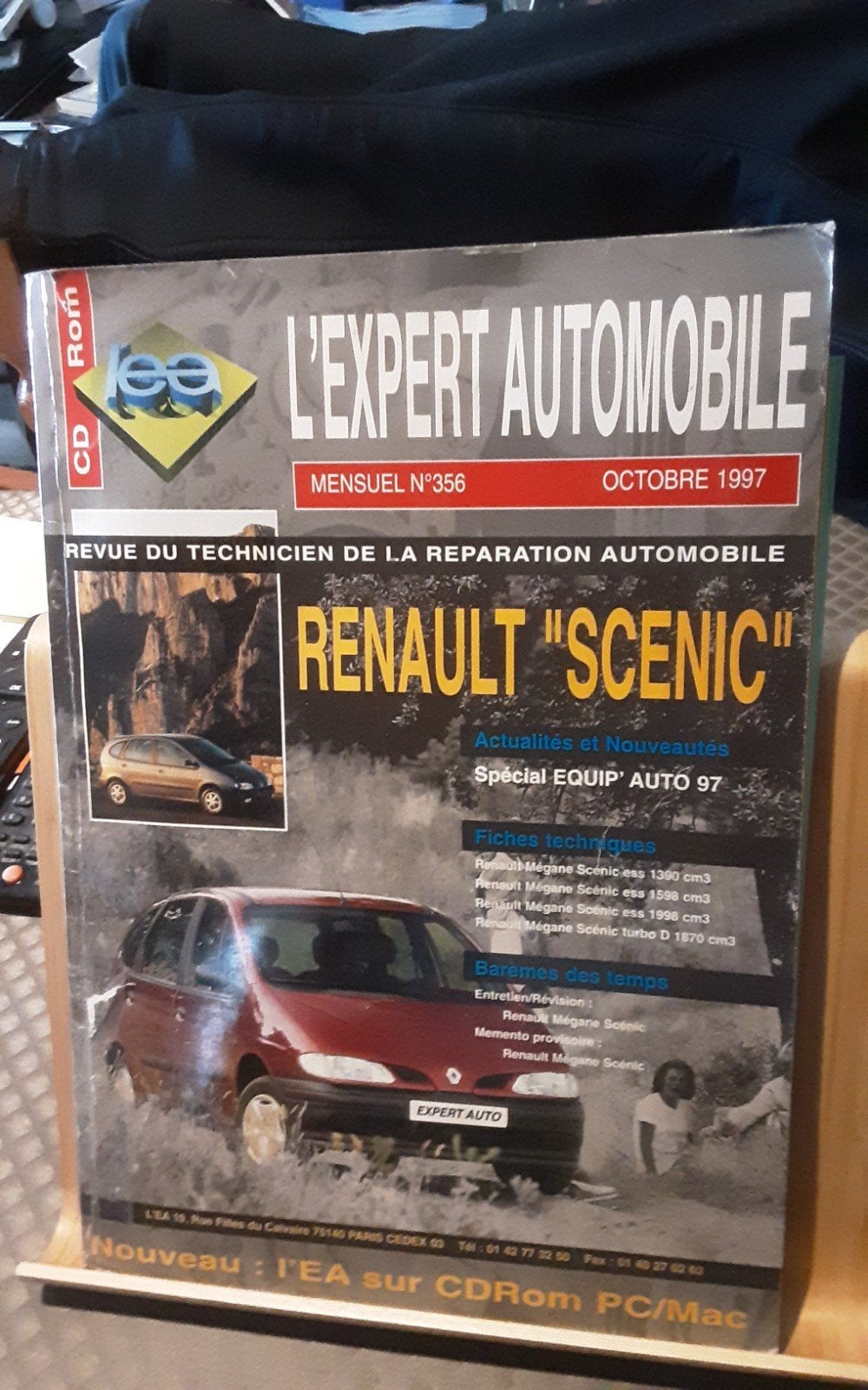 Renault scenic l expert automobille, Boeken, Auto's | Boeken, Ophalen of Verzenden, Renault