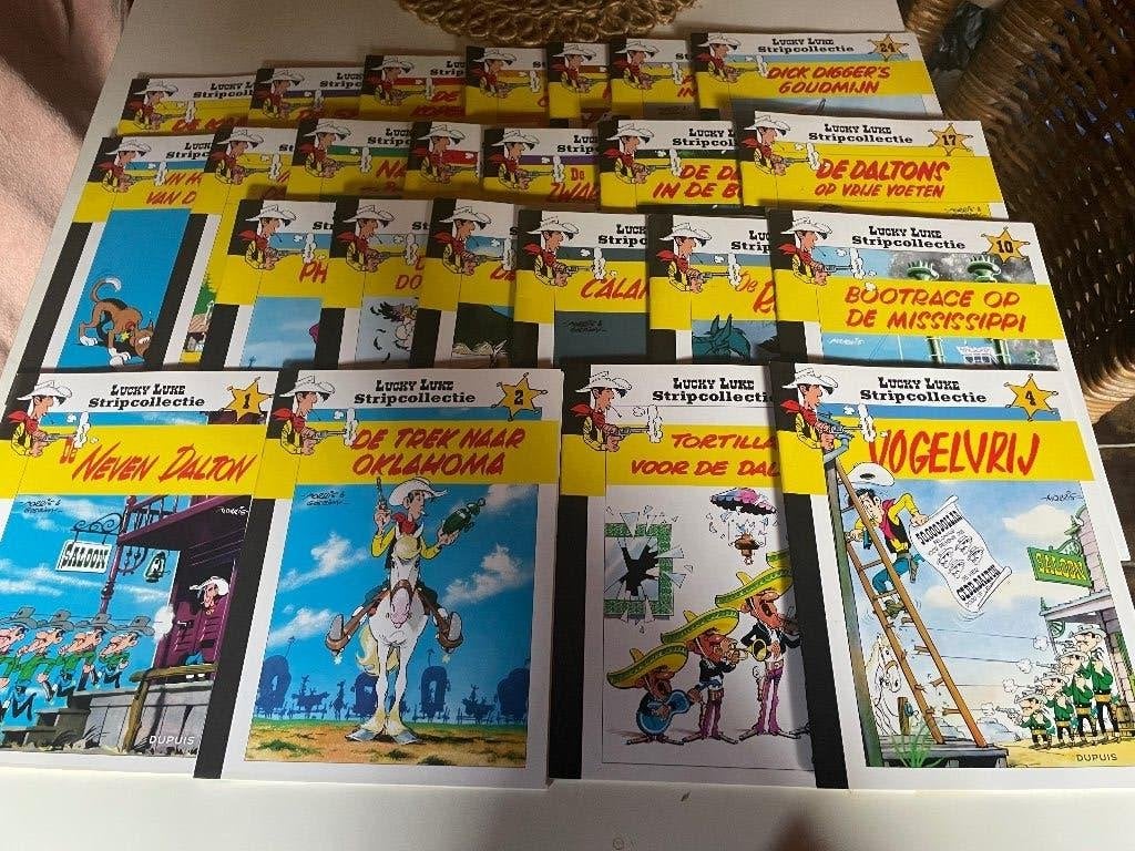 Collection complète de bandes dessinées Lucky Luke, Livres, BD, Série complète ou Série, Enlèvement ou Envoi, Neuf, Morris & Goscinny,